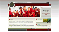 Desktop Screenshot of indiananthropologicalsociety.org